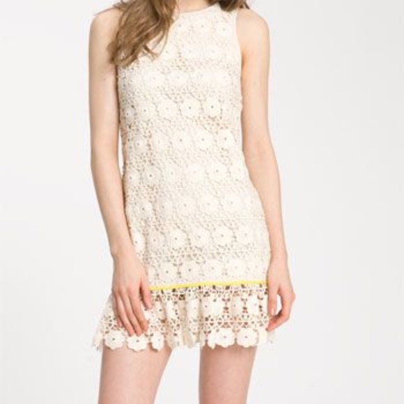 Juicy Couture Daisy Guipure Crochet Lace Dress - Picture 5 of 5